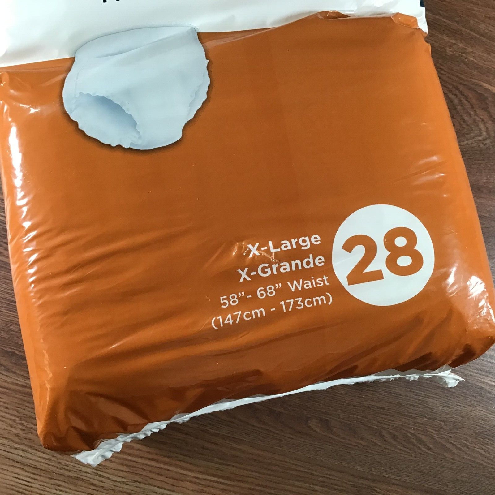 28-COUNT ProCare Protective Underwear X-Large New Sealed Bag Moderate to Maximum