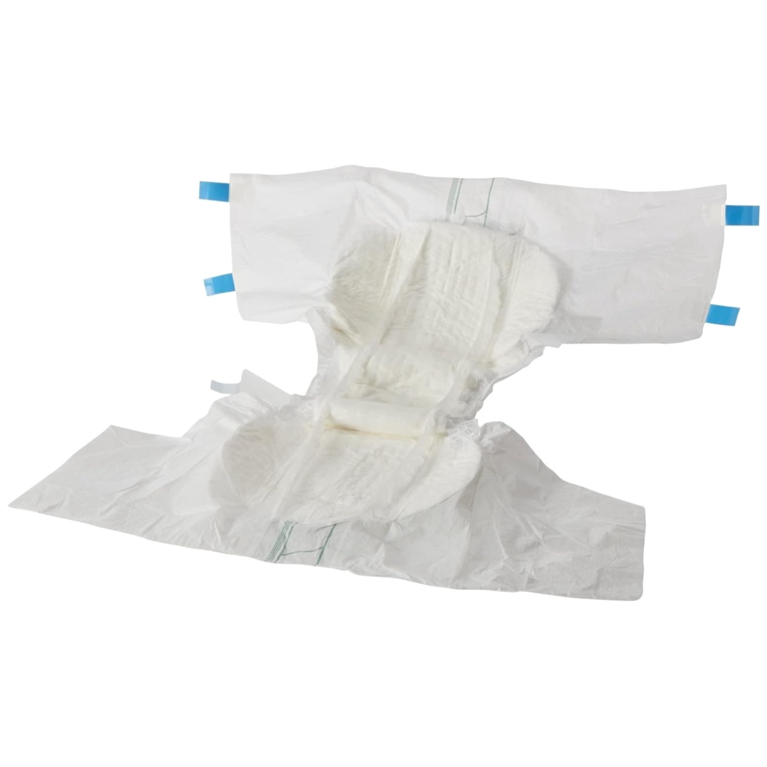 Waterproof Plastic-Backed Briefs, Large, 12 Ct
