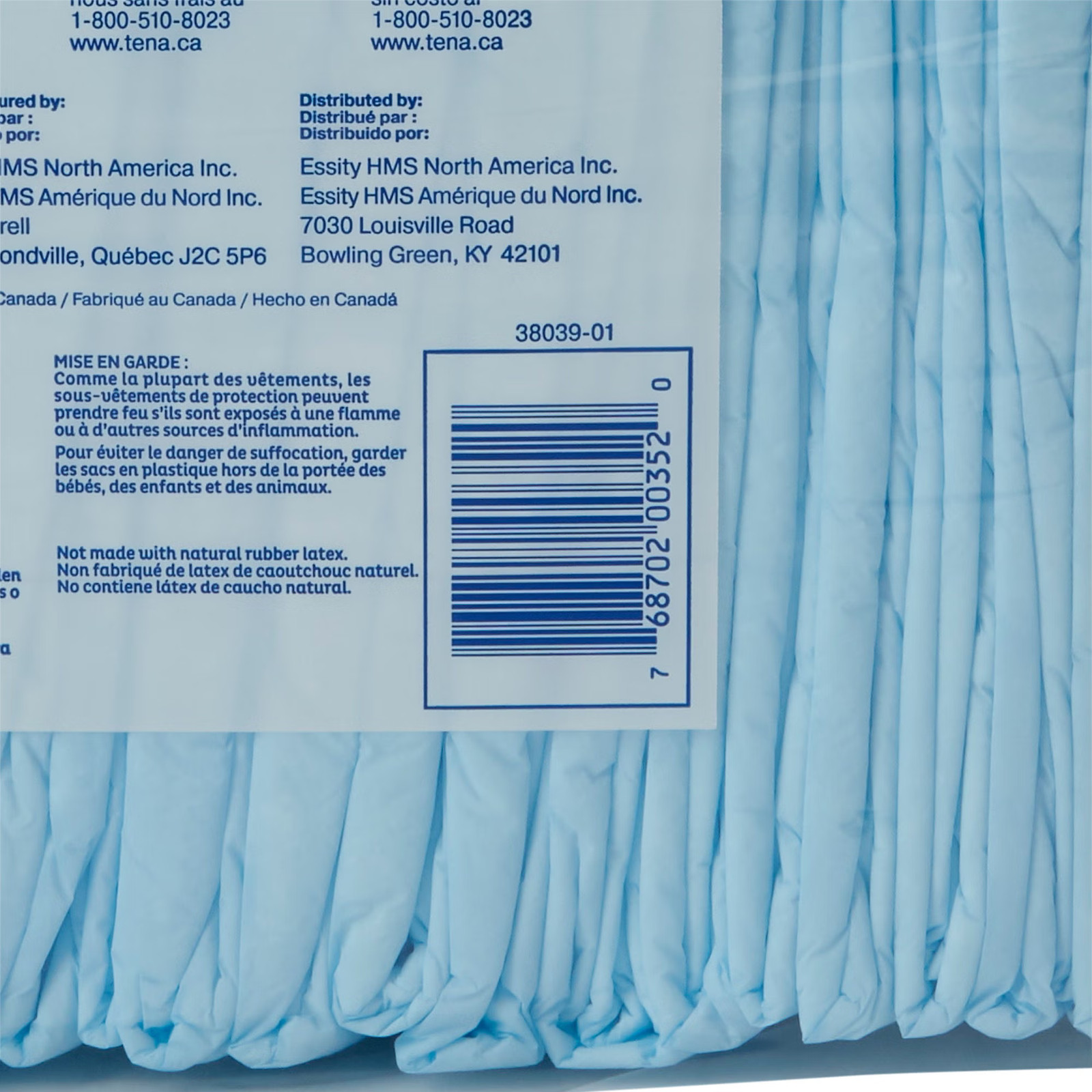 TENA Regular Disposable Underpad Fluff 23X36″ 352 150 pads
