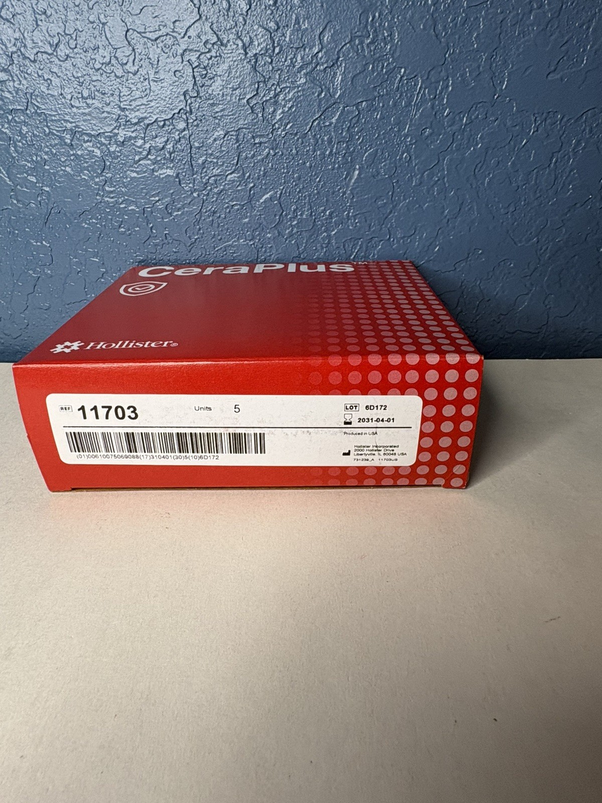 Hollister 11703 New Image Skin Barrier Flange 2-1/4 Pack of 5 Exp 2031