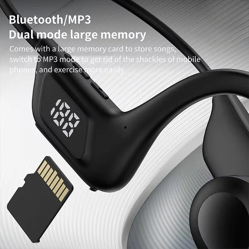 Bone Conduction Hearing Aids for Deafness Bluetooth Noise-Cancelling 4416