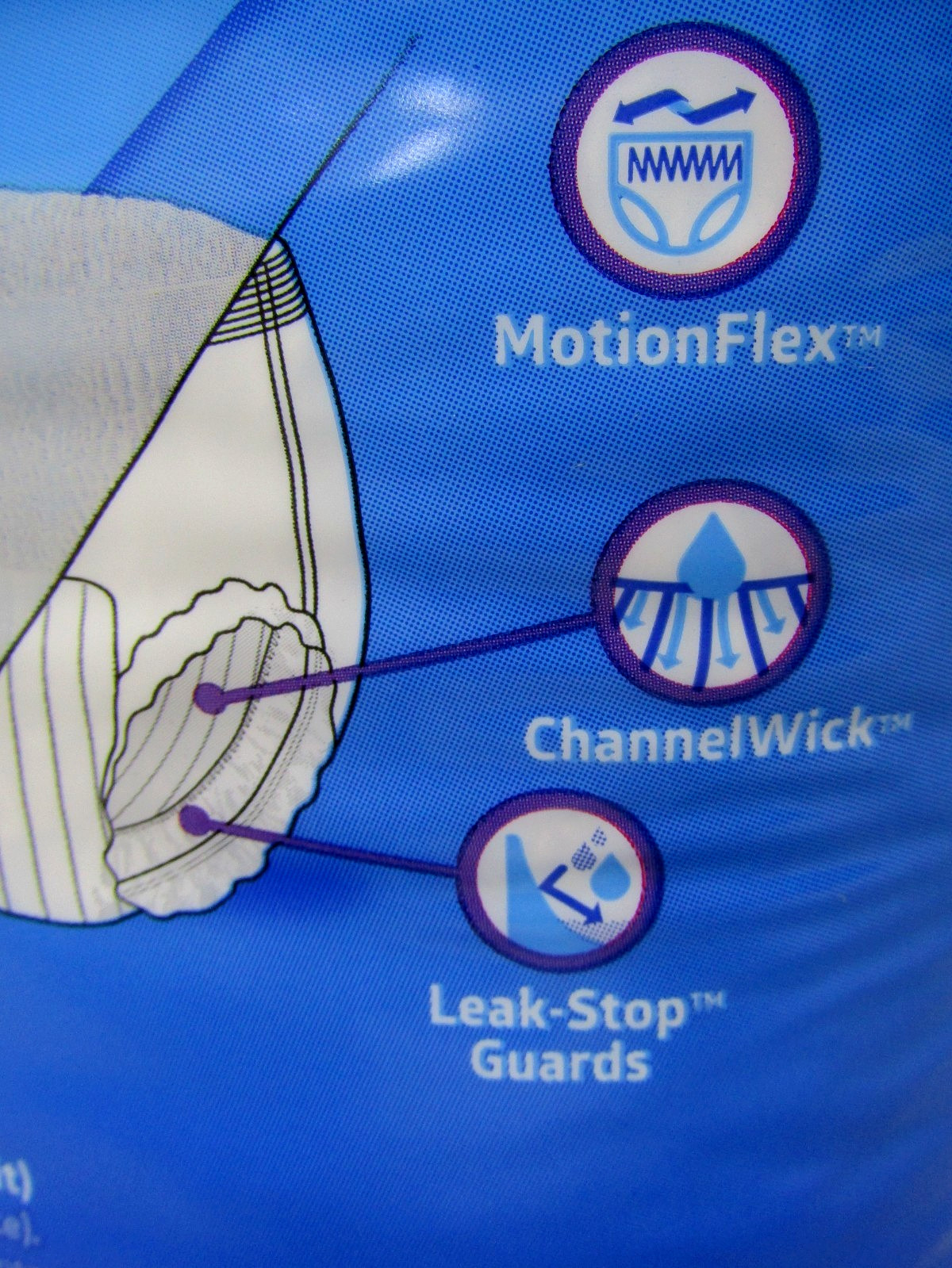 Medline FitRight Adult Disposable Underwear XL Motion Flex 56 Ct