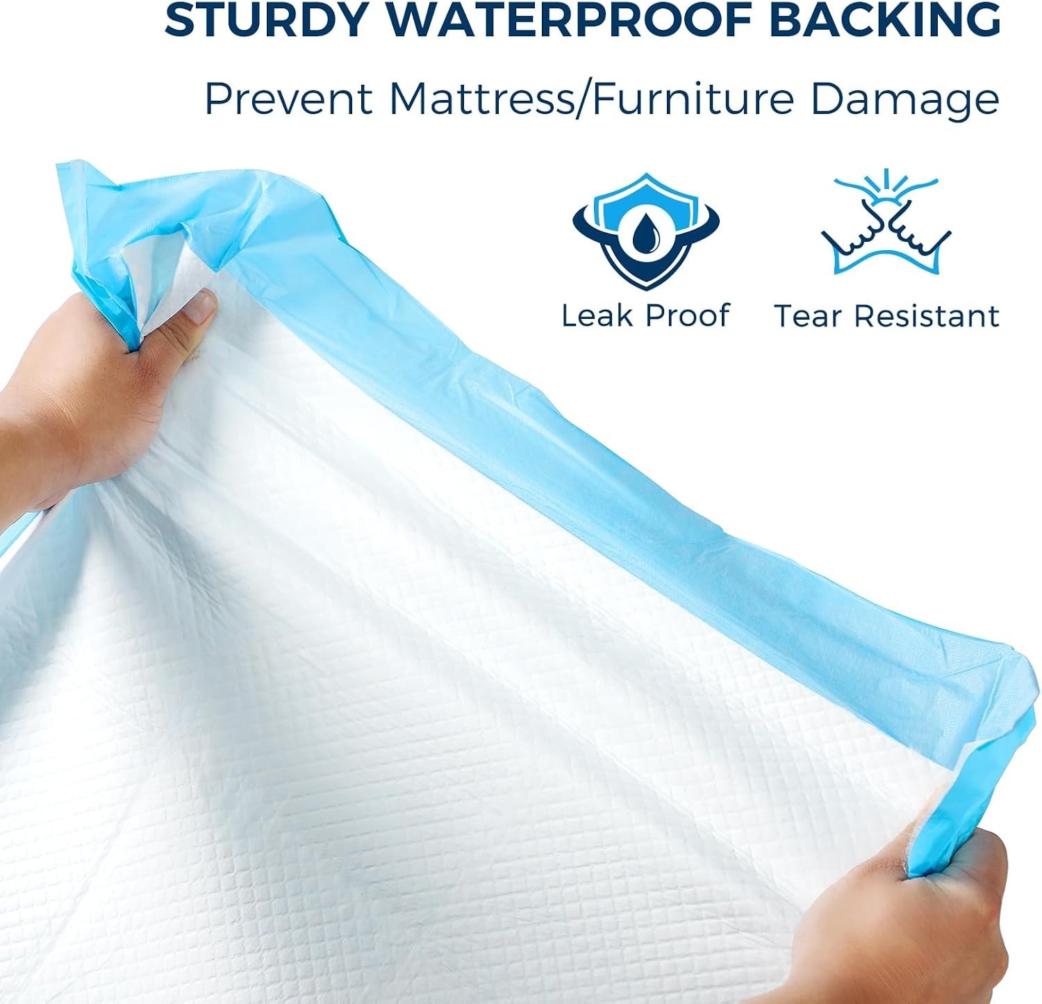 50 Pack XXL 30″x36″ Super Absorbent Disposable Underpads Bed Chux Pads