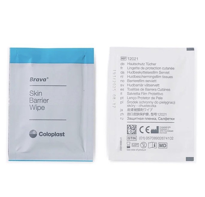 Brava Skin Barrier Wipes [BRAVA SKIN BR WIPES] (28 Wipes)