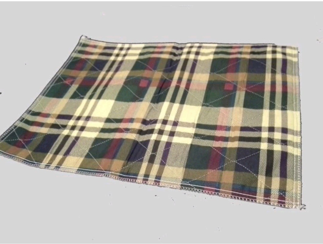2 New 34×36 Plaid Adult Reusable Under Pad Bed Underpad Incontinence Washable