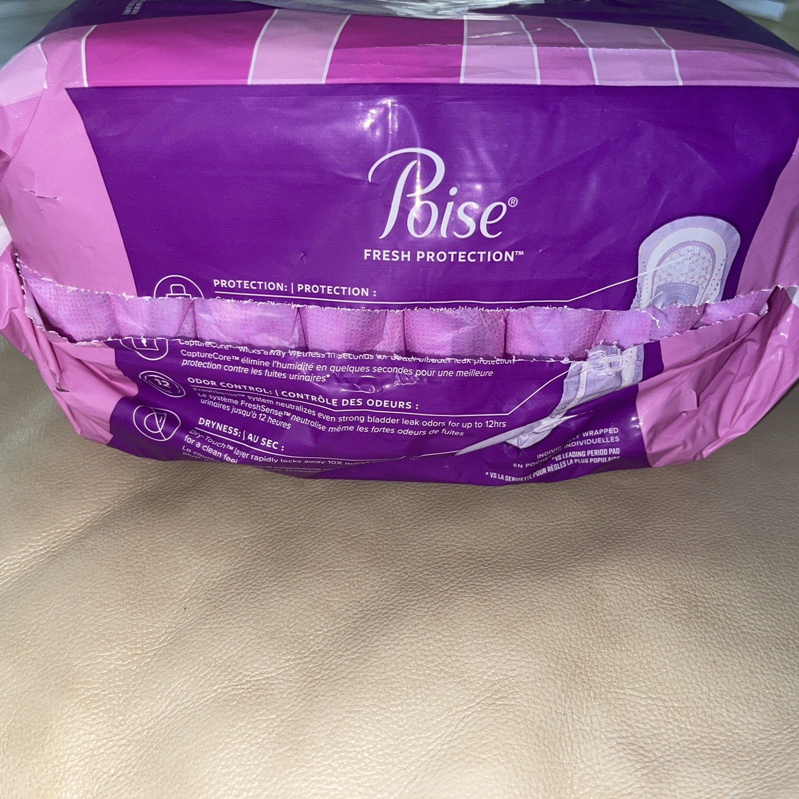 Poise Fresh Protection Ultimate Supreme (6) Long Pads – 27 Count