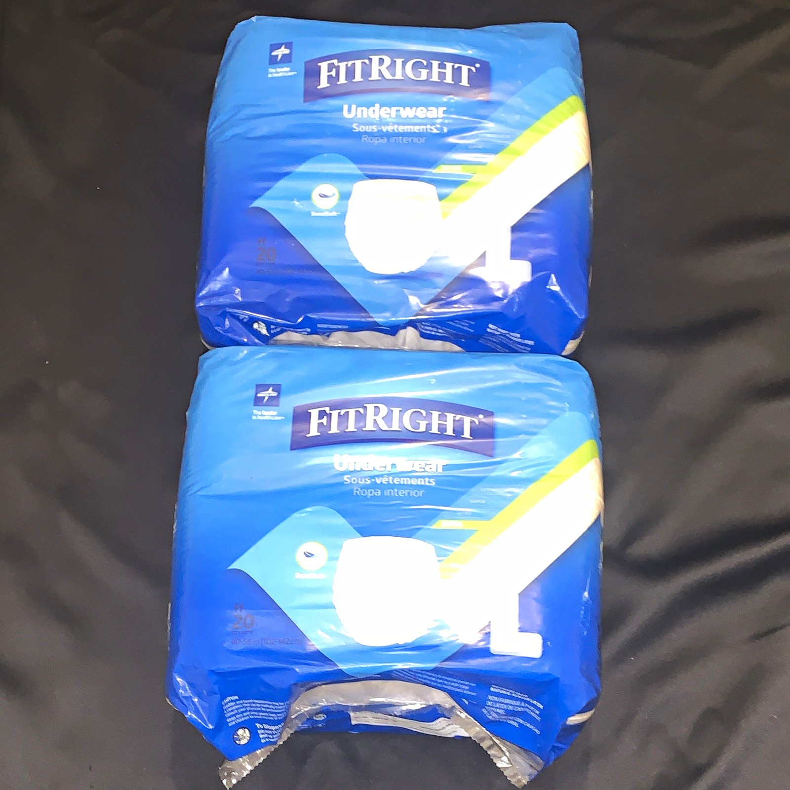 FitRight Underwear Incontinence Pants L White Extra Absorbency 600ml Disposable