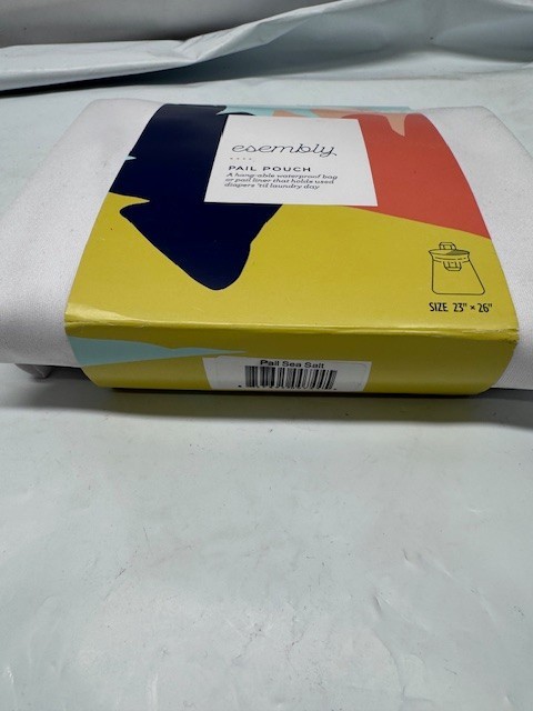 Esembly Pail Pouch, Hangable and Washable Waterproof One Size, Pouch *New