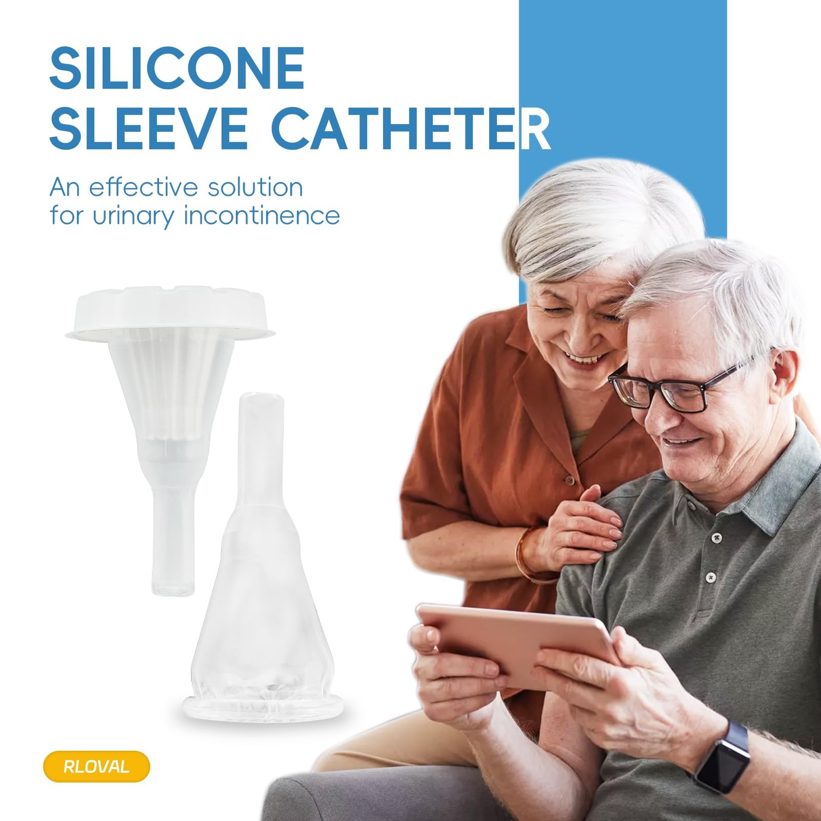 30PCSCondom Catheters for Elderly Men Age 80,External Eatheter for Men Dispos…