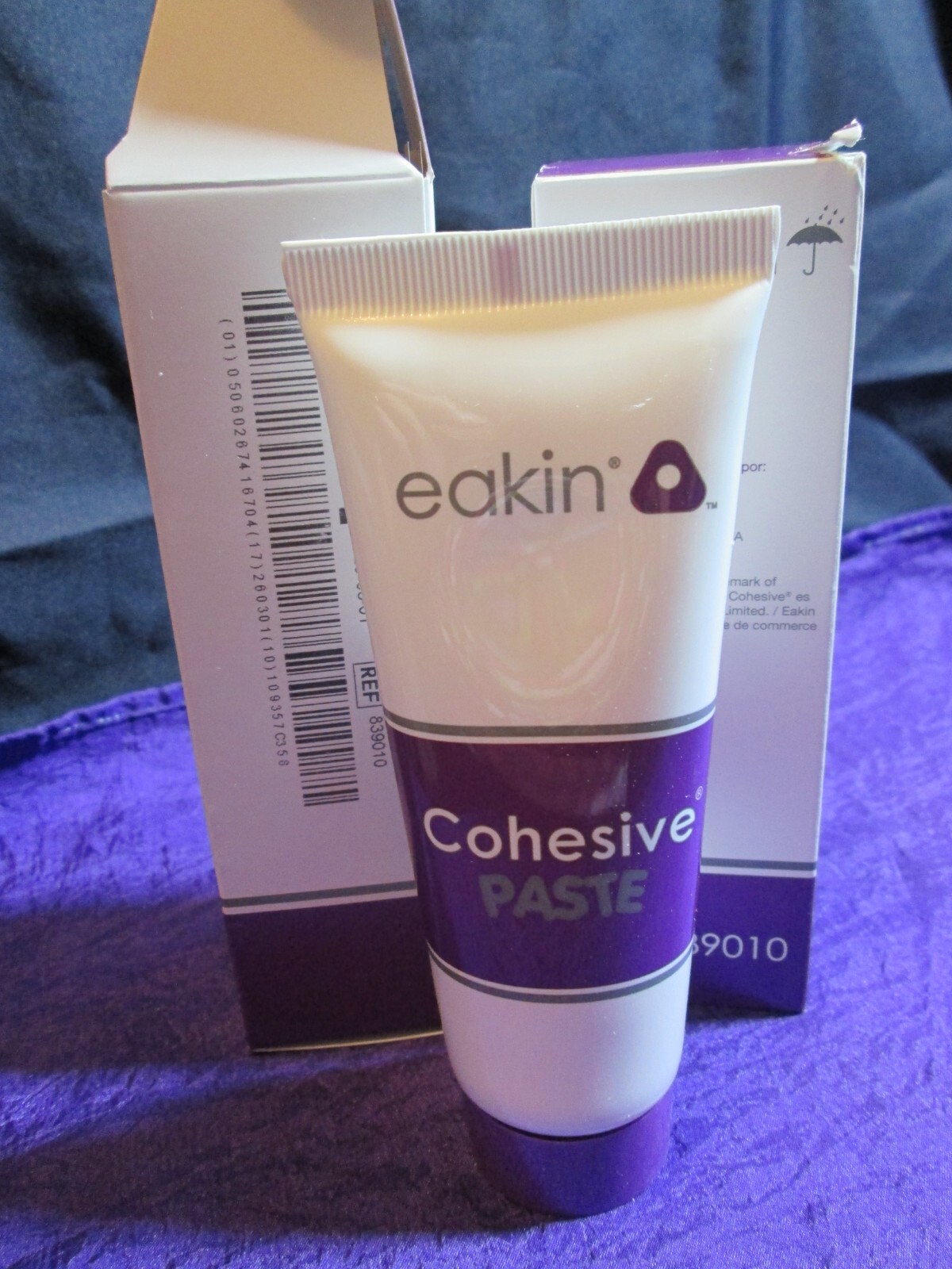 New, Fresh Dates-Lot of 2 ConvaTec Eakin Cohesive Paste 2.1oz Tubes