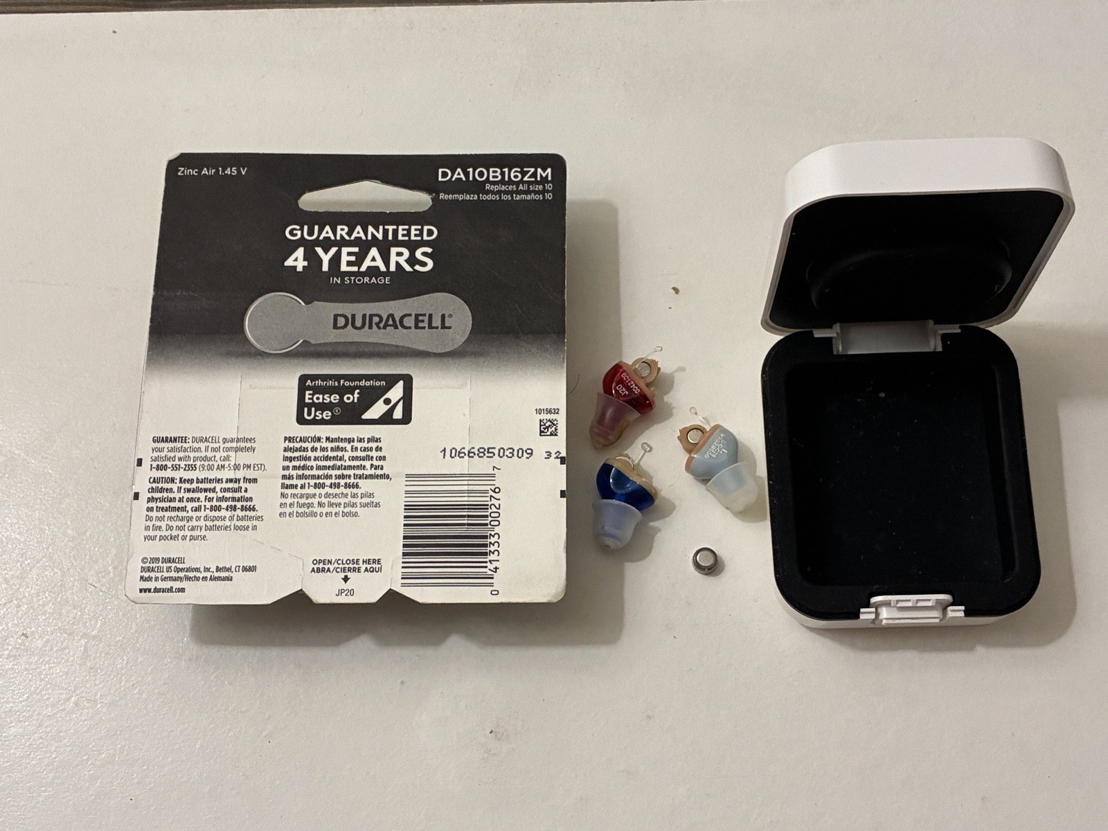 Duracell Batteries And Hearing AIDS Bundle Lot Used Tested Working Great