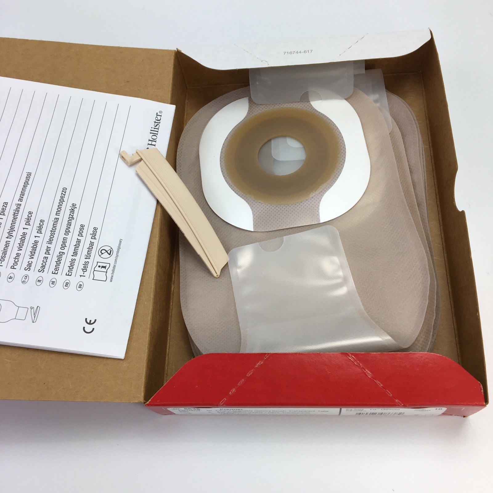 10 Hollister 8638 Premier Drainable Ostomy Pouch Exp 05/2026
