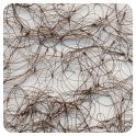 Tiny Mesh Hair Net-Bouffant/Large Size, Grey,1 Net Per Pack [Pack of 12]