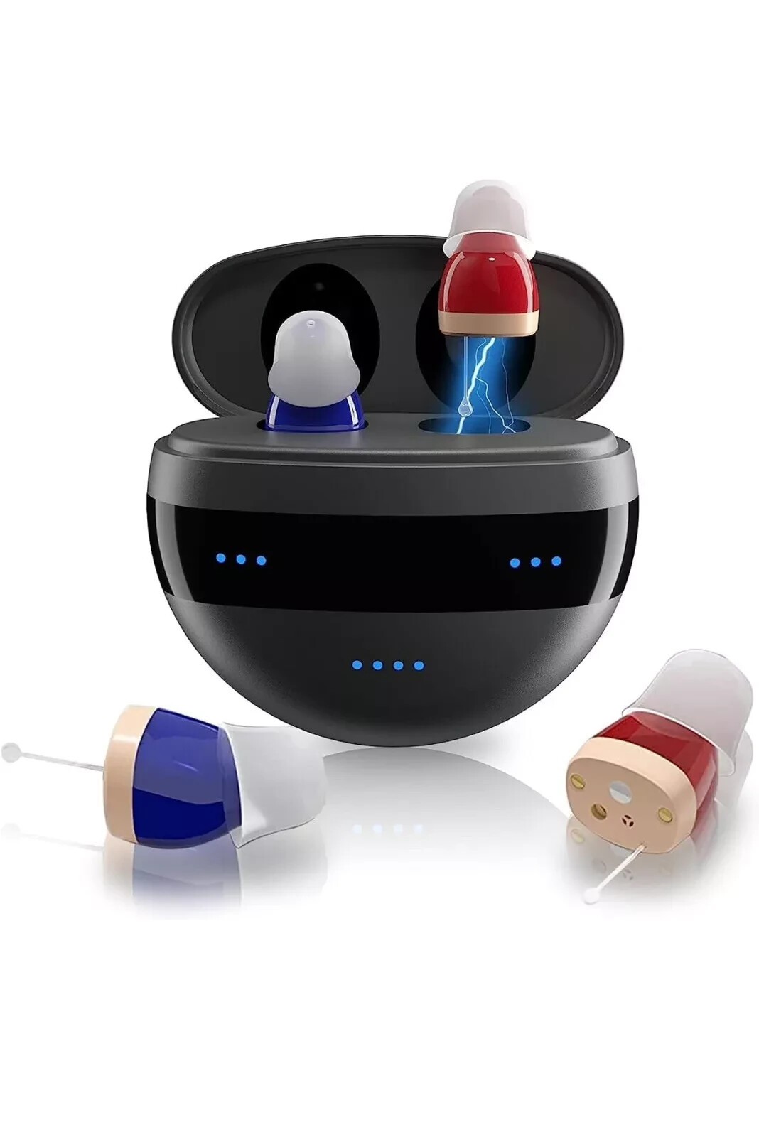 ✅ HIONEC C7 Rechargeable Hearing AIDS/Amplifiers w/ Volume Control Natural Sound