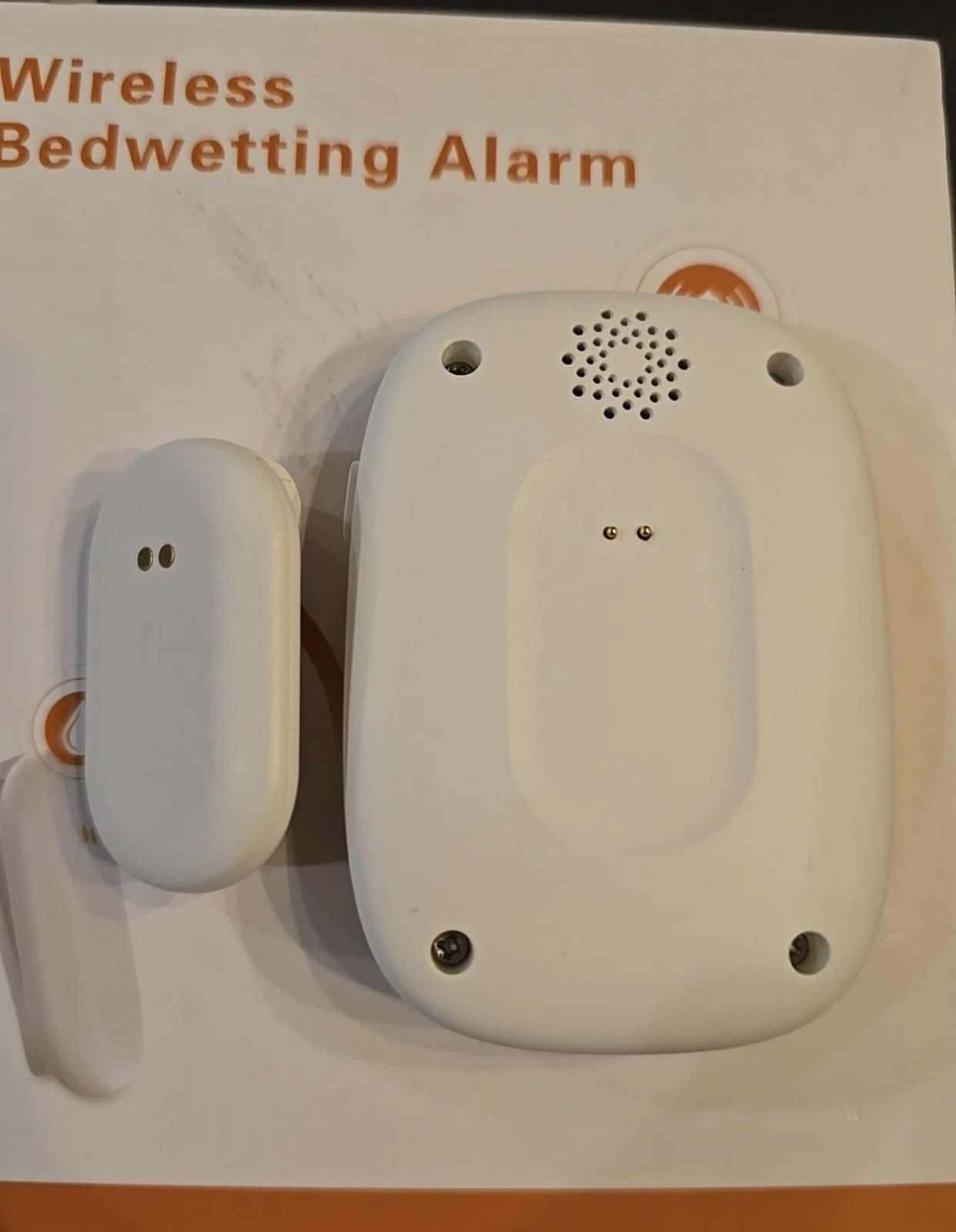 Wireless Bedwetting Alarm Kids Adults 7 Ringtones Vibration Waterproof New