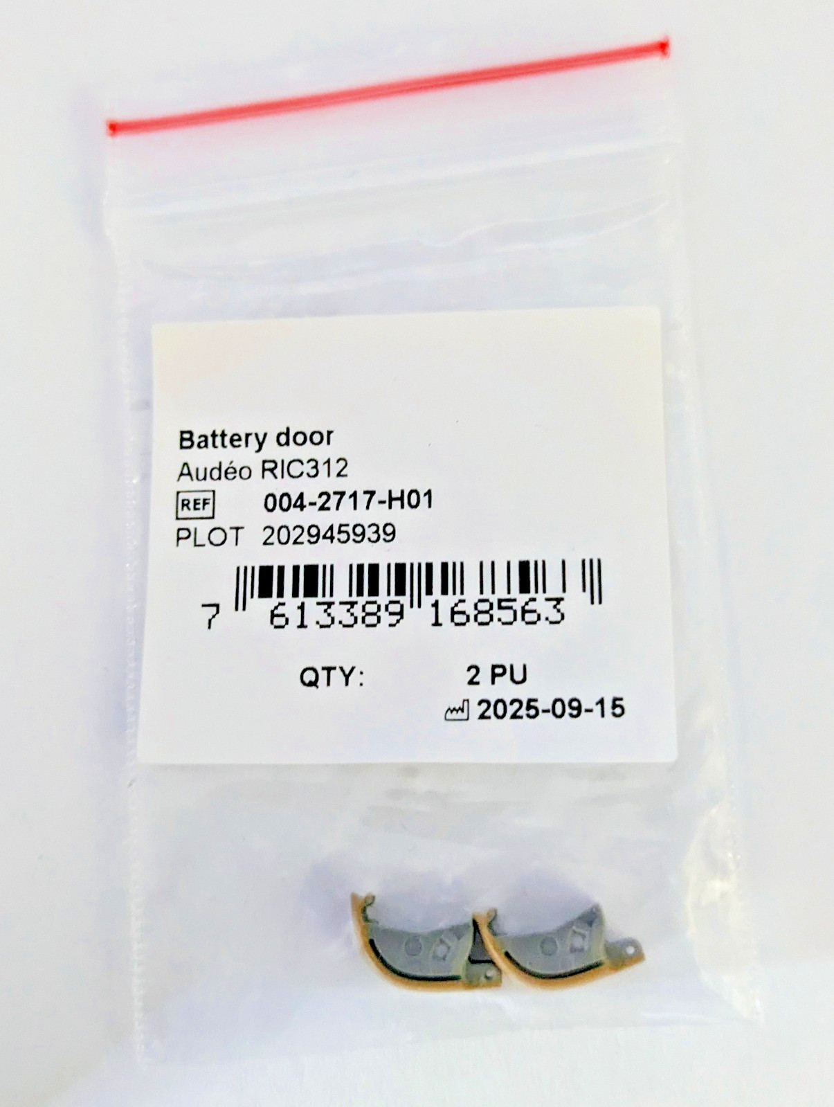 NEW Genuine Phonak Audéo RIC 312 Battery Door OEM Choose Color 004-2717