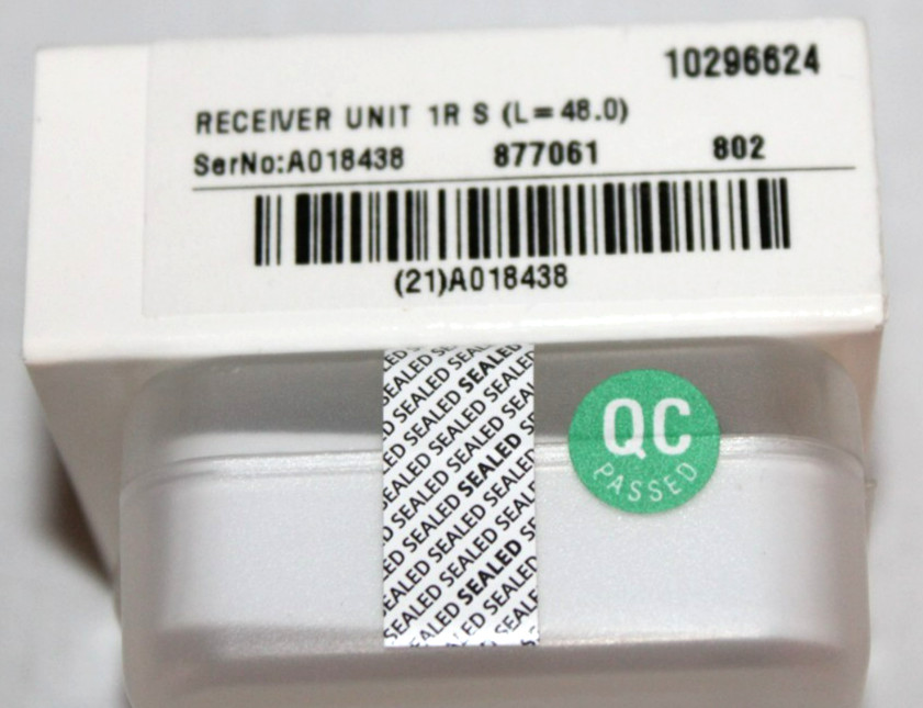 Siemens 45dB Receiver Unit 1R S (L-48.0) for Hearing Aids 10296624 SEALED-BRC1