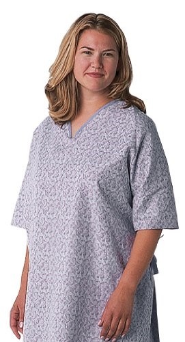 Pack of 2 – 3X Hospital Gowns – Freesia Print