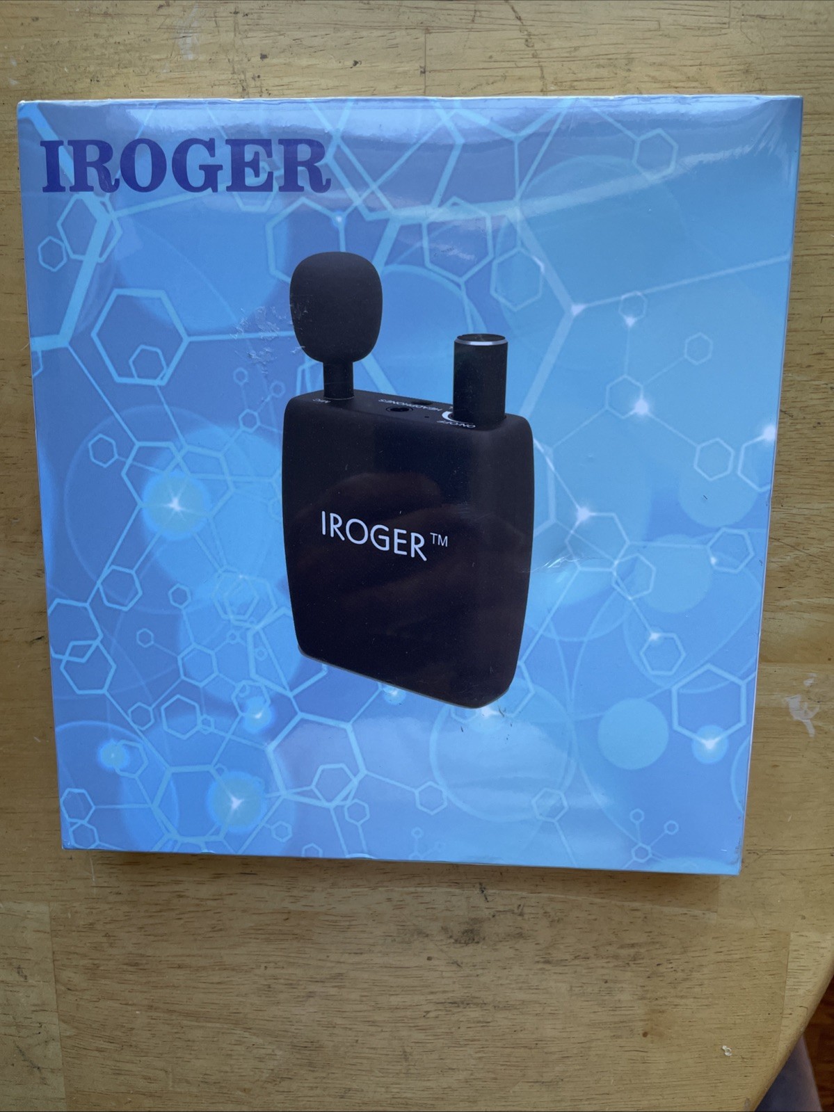 IROGER HEARING AMPLIFIER DEVICE FOR SENIORS W/ DIRECTIONAL MIC NIB