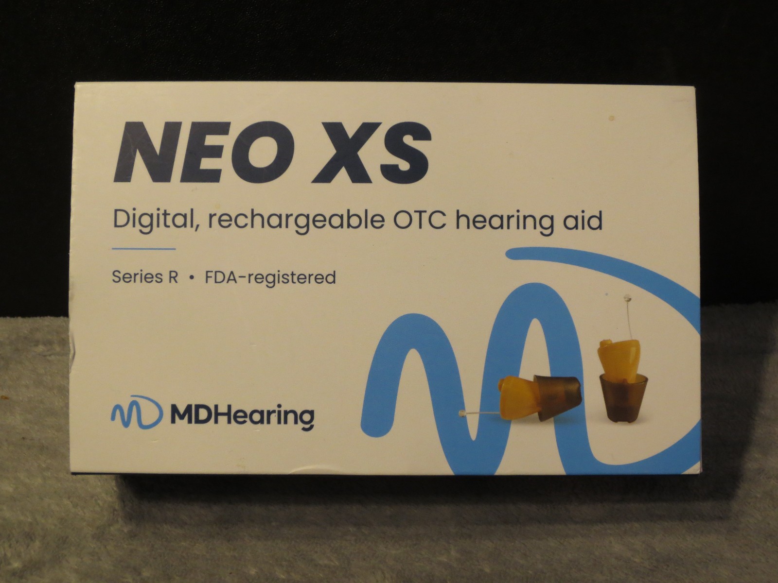 MD Hearing NEO XS Digital Rechargeable Hearing Aids – Tested – Open Box