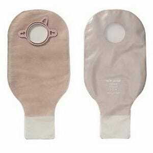 Image Colostomy Pouch 12 Inch Length Drainable 1-3/4” Flange BX/10