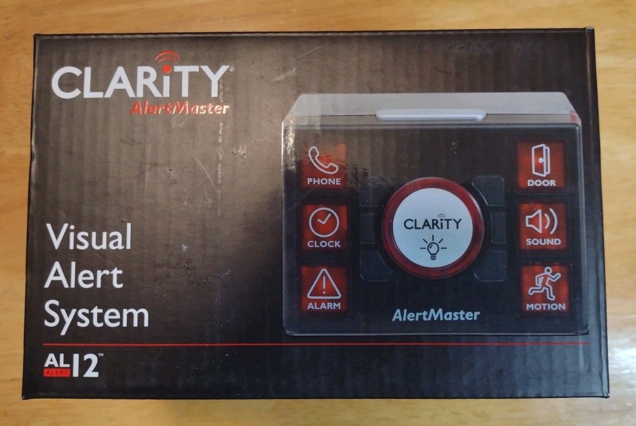 Clarity AL12 Visual Alert Master Alert System For The Hearing Impaired