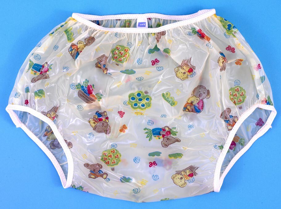Incontinent Protection Gary NEW Plastic Pants Adult Size 2X-Large Aussie Bears