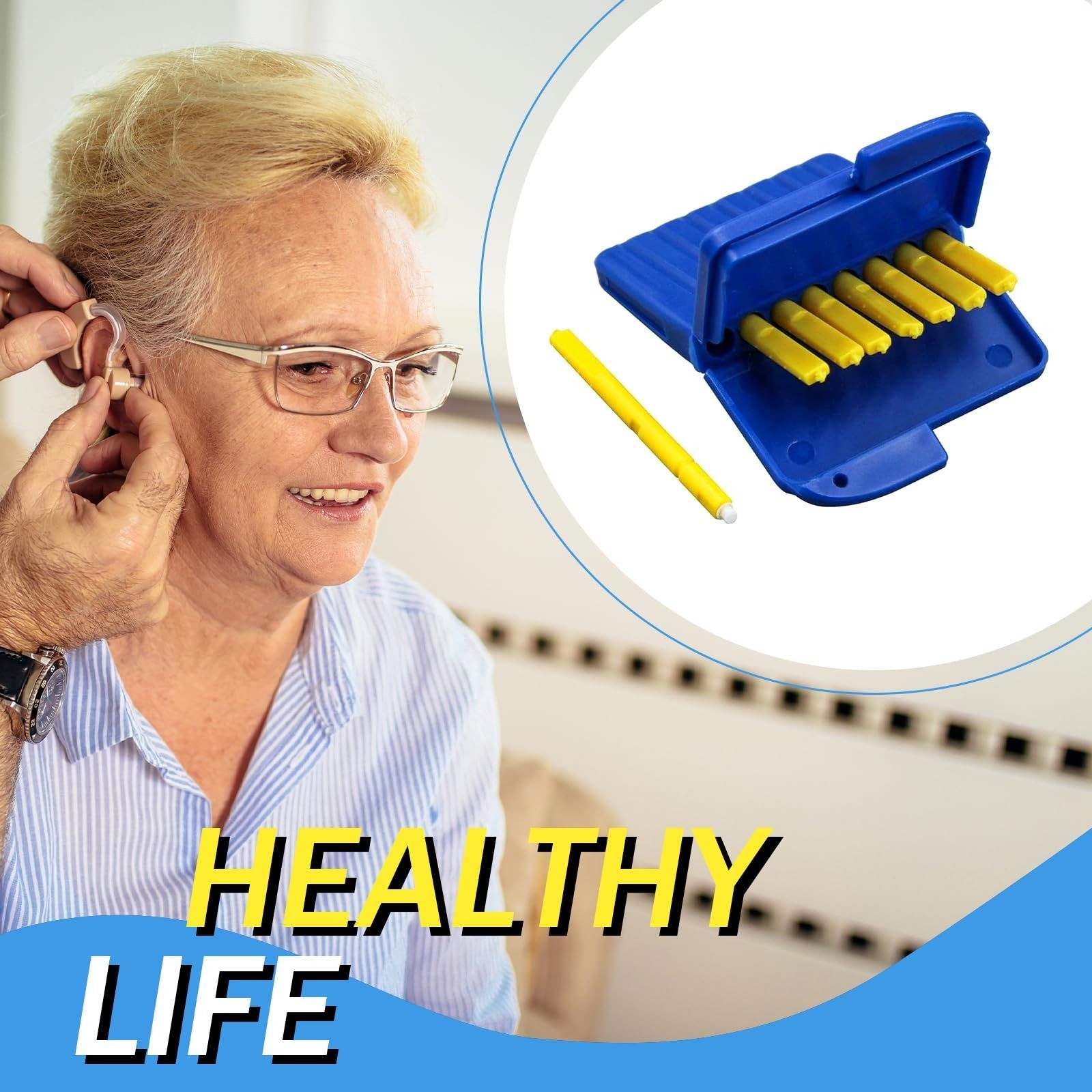 Hearing Aid Wax Guards for Starkey – 4-Pack Replacement Filters