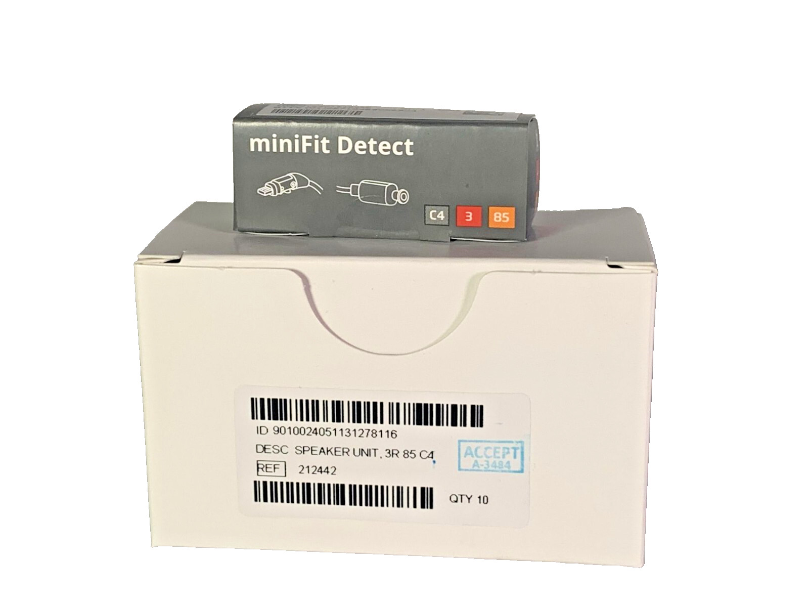 Oticon miniFit Detect Hearing Aid Receiver Unit C4 Right Size 3 85db – Brand New