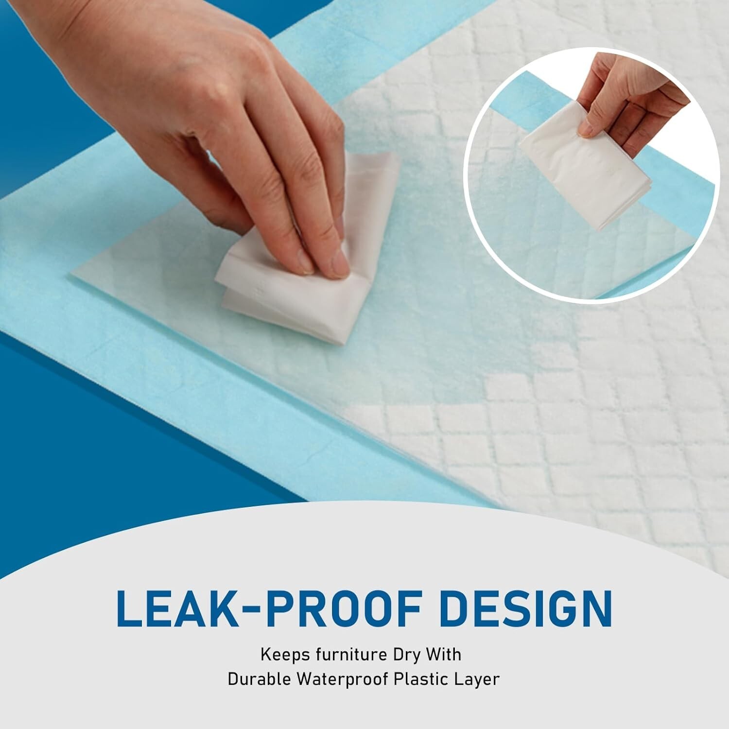 Extra Large 36 X 36 in Disposable Bed Pads Adults Incontinence Underpads
