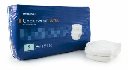 McKesson Ultra Adult Absorbent Underwear Small 25”-32” Heavy Abs-44/Pack