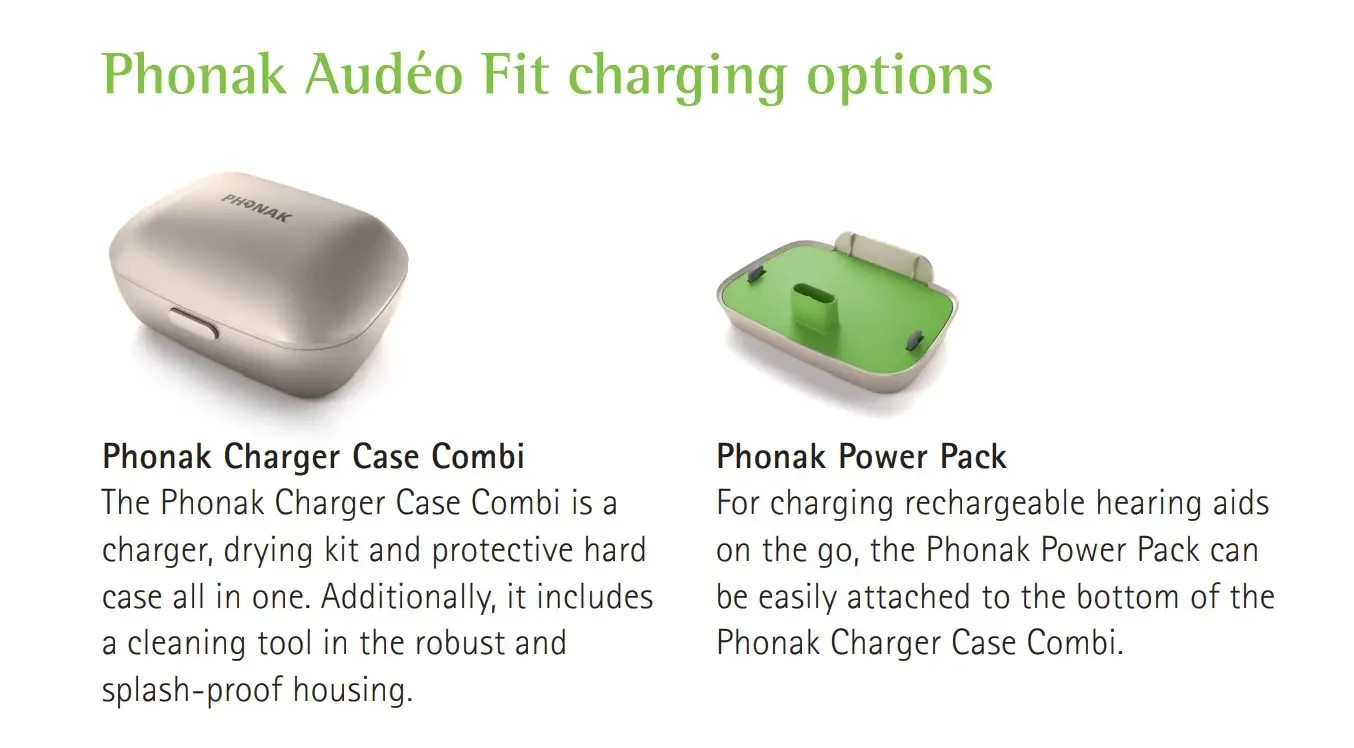 Phonak Combi + Power Pack Bundle -BRAND NEW-