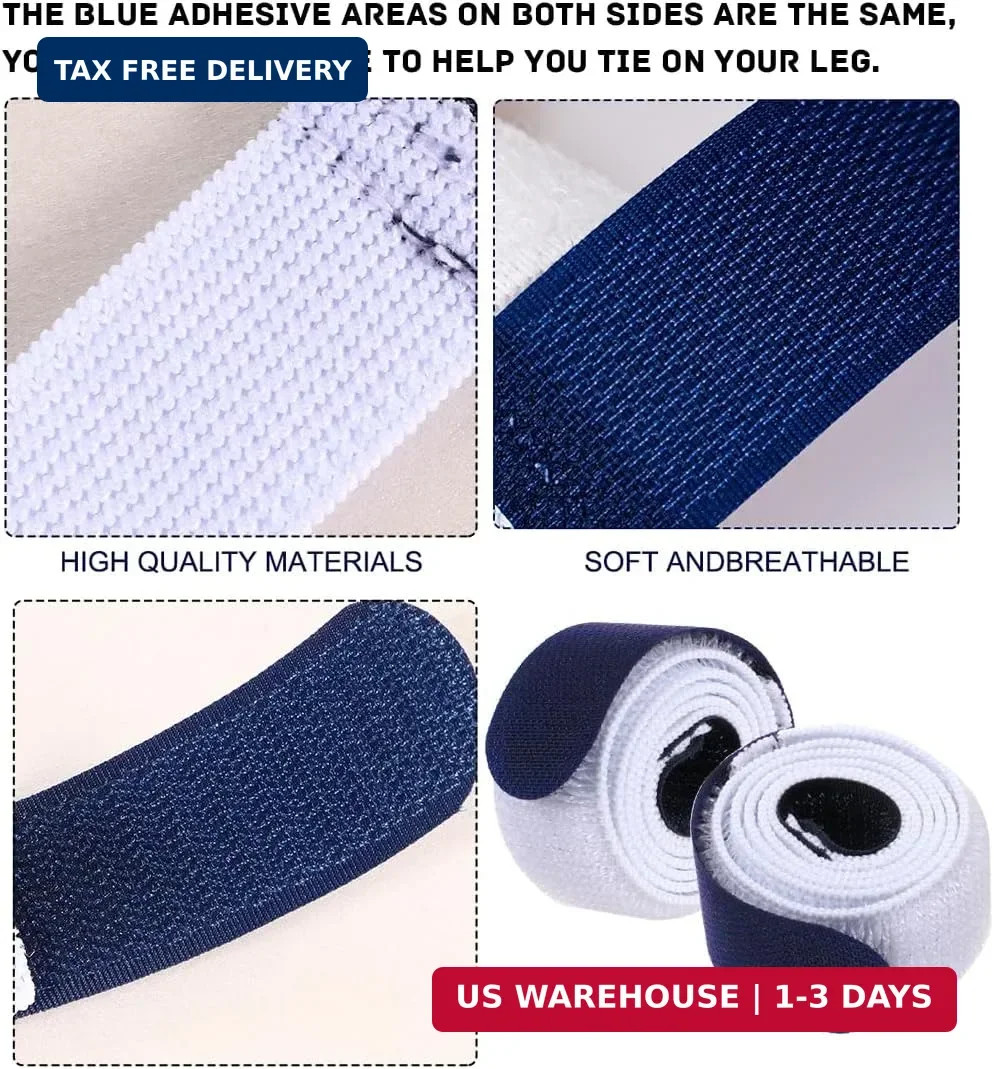 Catheter Leg Bag Strap 26”X 1” Urine Drainage Bag Straps 4 Pcs Leg Urinary Bag