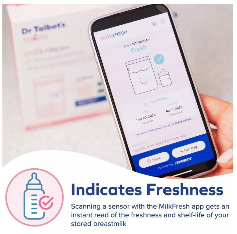 Dr. Talbot’s Breast Milk Freshness Sensors – 48ct New !!