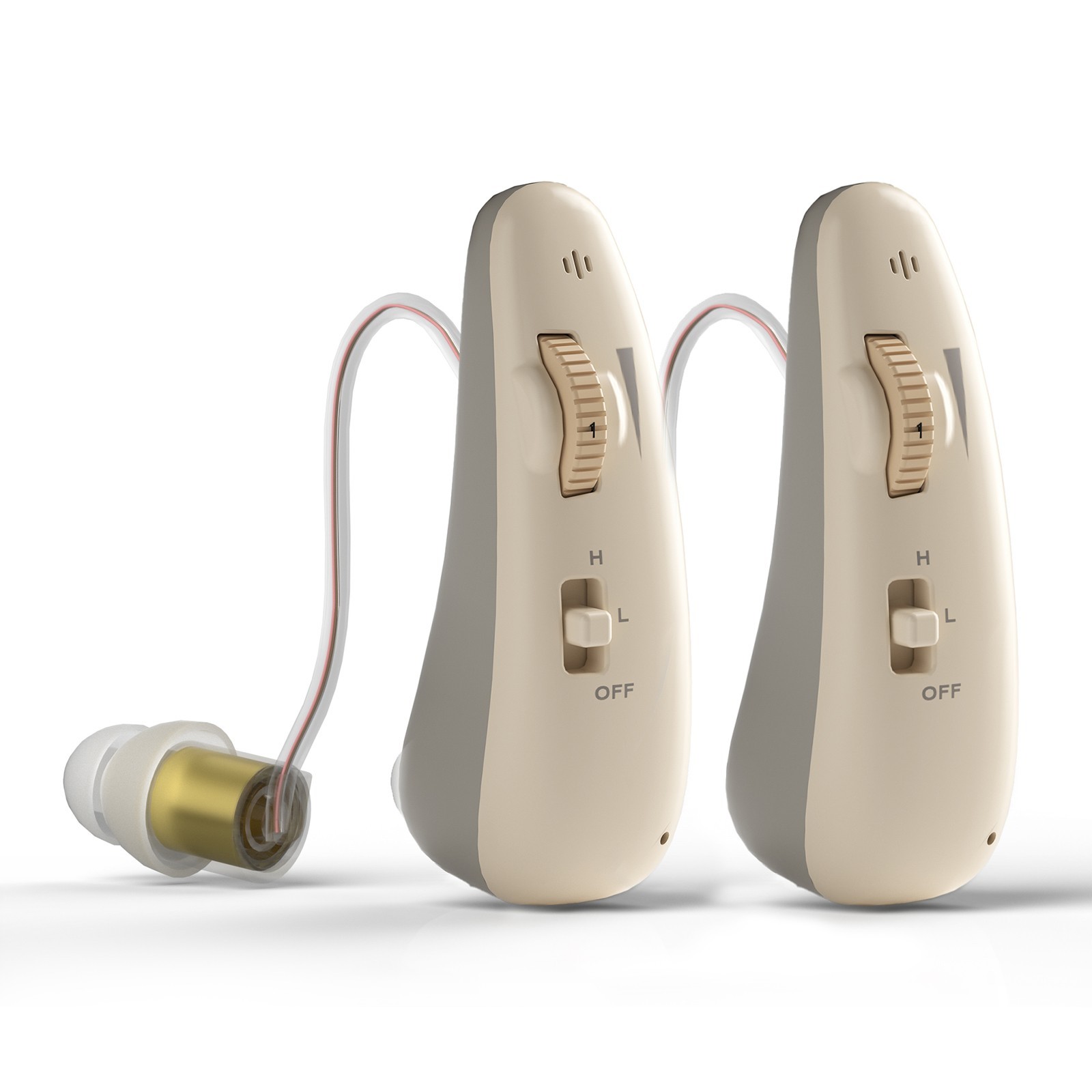 1 pair High-performance hearing AIDS suitable for the elderly with hearing loss