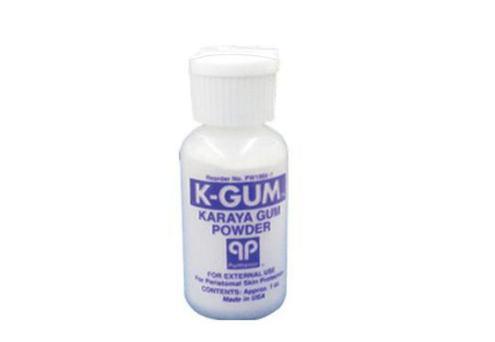 K-Gum Karaya Gum Powder PW-1966-1 – 1 oz. Bottle