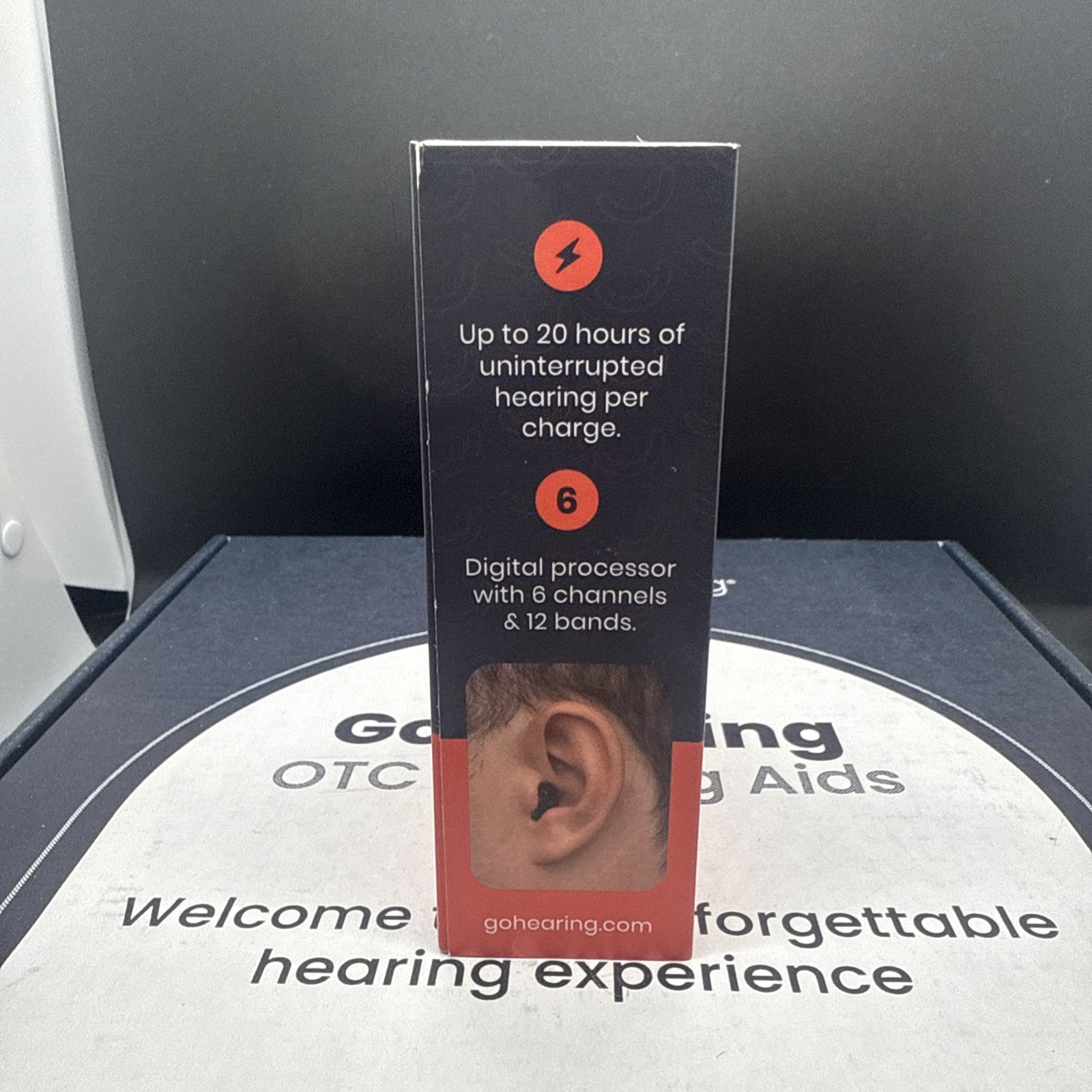 Go Hearing Prime OTC Rechargeable Hearing Aid Bundle Kit – Sealed New