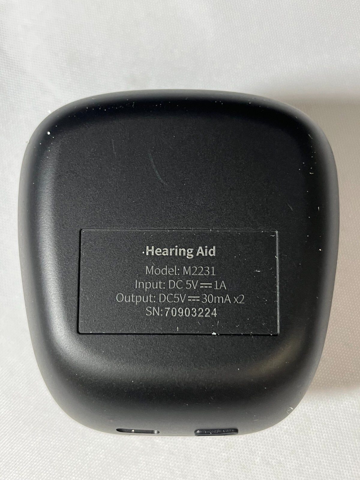 NVBOTY M2231 Beige Noise Cancelling Rechargeable Hearing Aids For Seniors