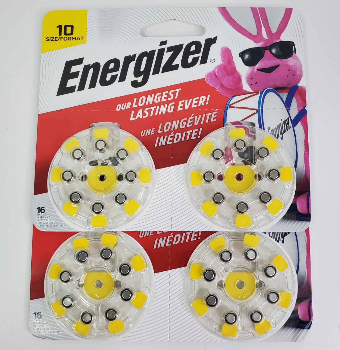 Energizer Size 10 AZ10DP-16 (2pack) 32 Zinc Air Hearing Aid Batteries Exp 2027