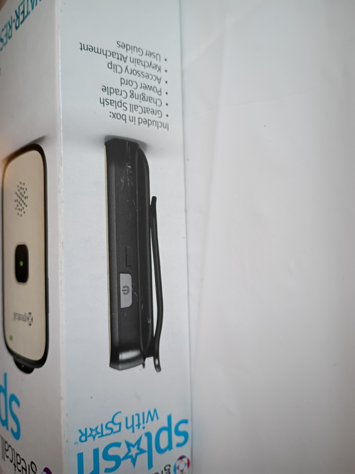 GreatCall 5Star Urgent Response Medical Alert Device Silver Open Box