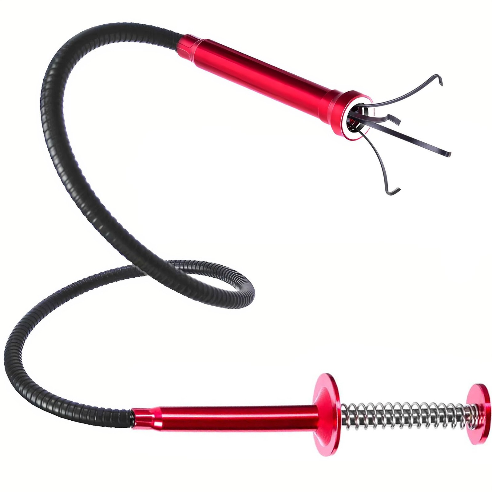 Flexible Magnetic Pickup Tool,Bendable Grabber Tool with 4 Claws & Strong Mag…