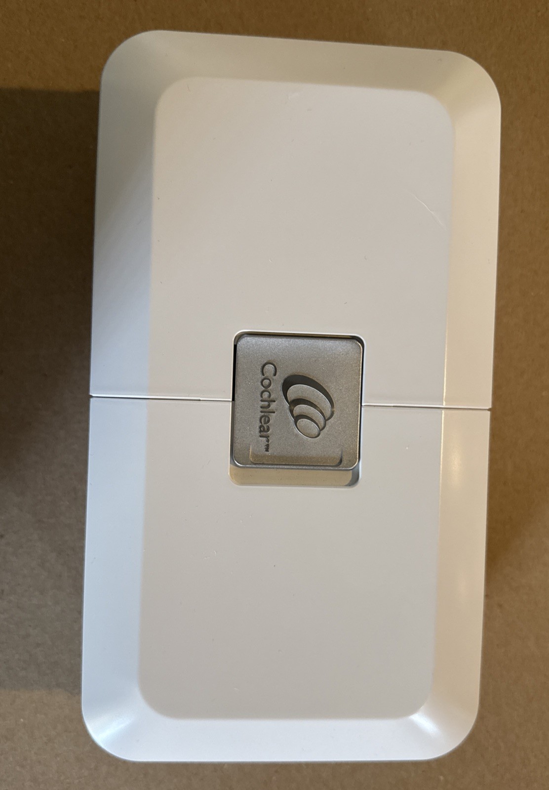 Cochlear BAHA Storage White Hard Case ONLY