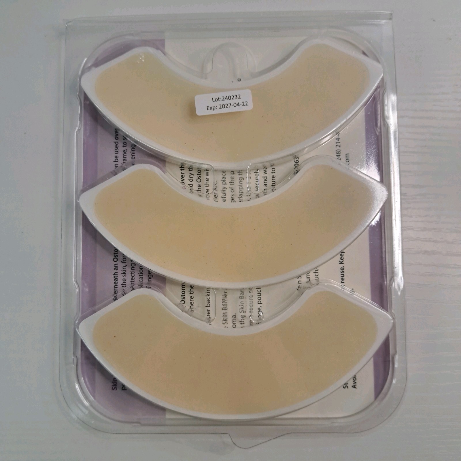Safe N’ Simple – Skin Barrier Arc – Contains 30 – 1″ Arcs – SNS20630 -Ex04222027