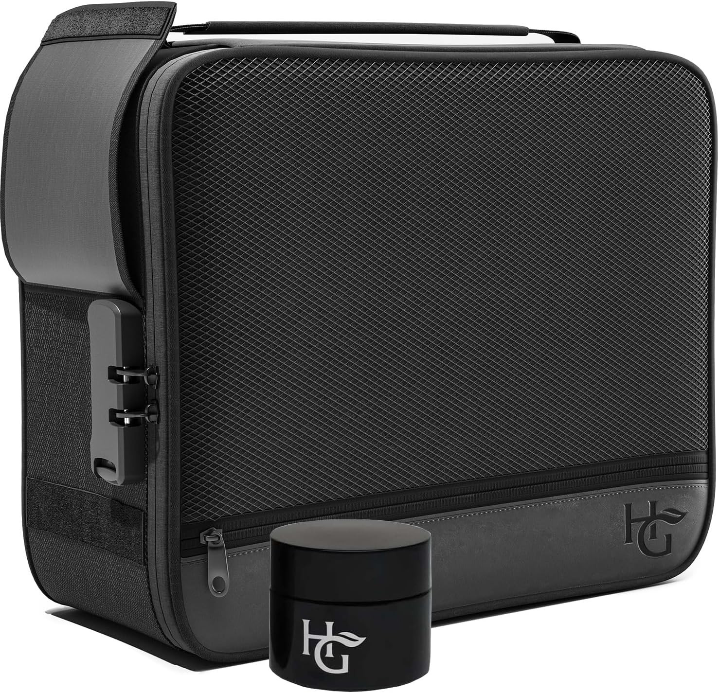 Large Smell Proof Bag & Case with Combination Lock (Holds up to 3 Ounces) – Incl