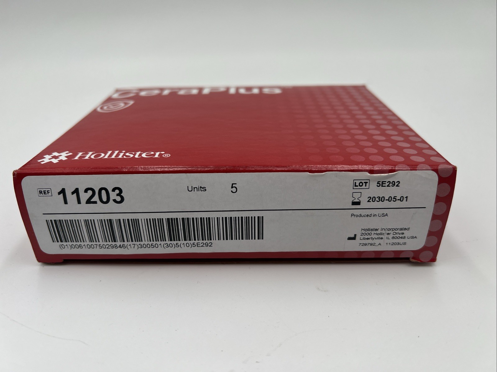 5 Hollister 11203 CeraPlus Barriers 2¼” Flange 1¾” Cut to Fit Exp 2030