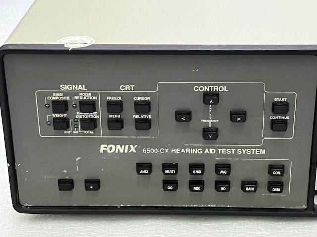 Frye Electronics FONIX 6500-CX Hearing Aid Test System Electronics Module Used