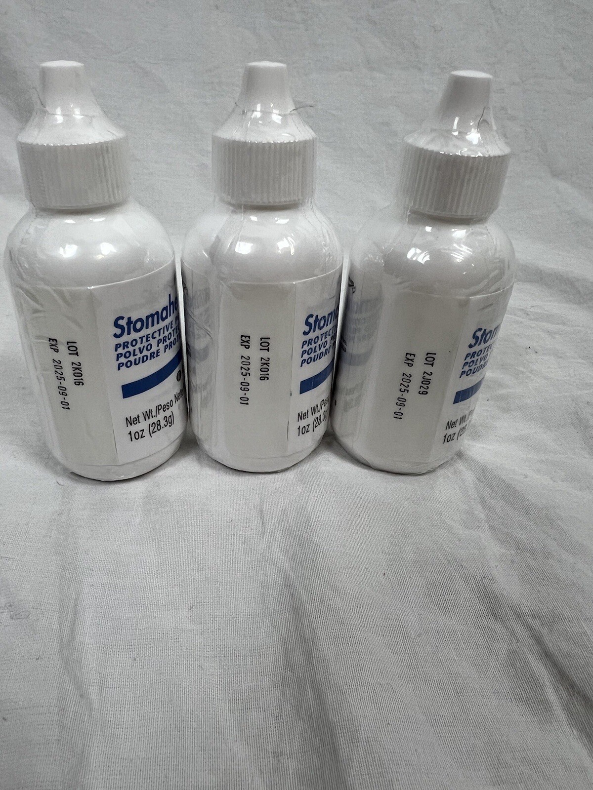 New! 1oz Bottle of Convatec ref025510 STOMAHESIVE Protective Ostomy Stoma Powder