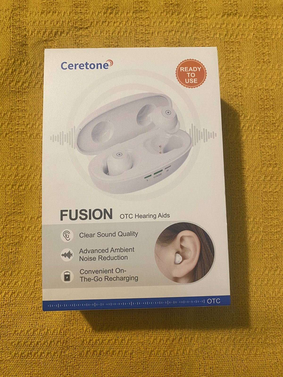 Ceretone Fusion OTC Hearing Aids (CE-A61AT)