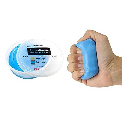 Cando – 264711 264711 TheraPutty Plus Anti-Microbial, Blue: Firm, 4 oz