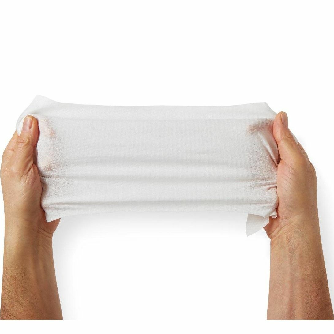 *12-Packs* Medline FitRight Personal Cleansing Cloths Aloe Scented MSC263654